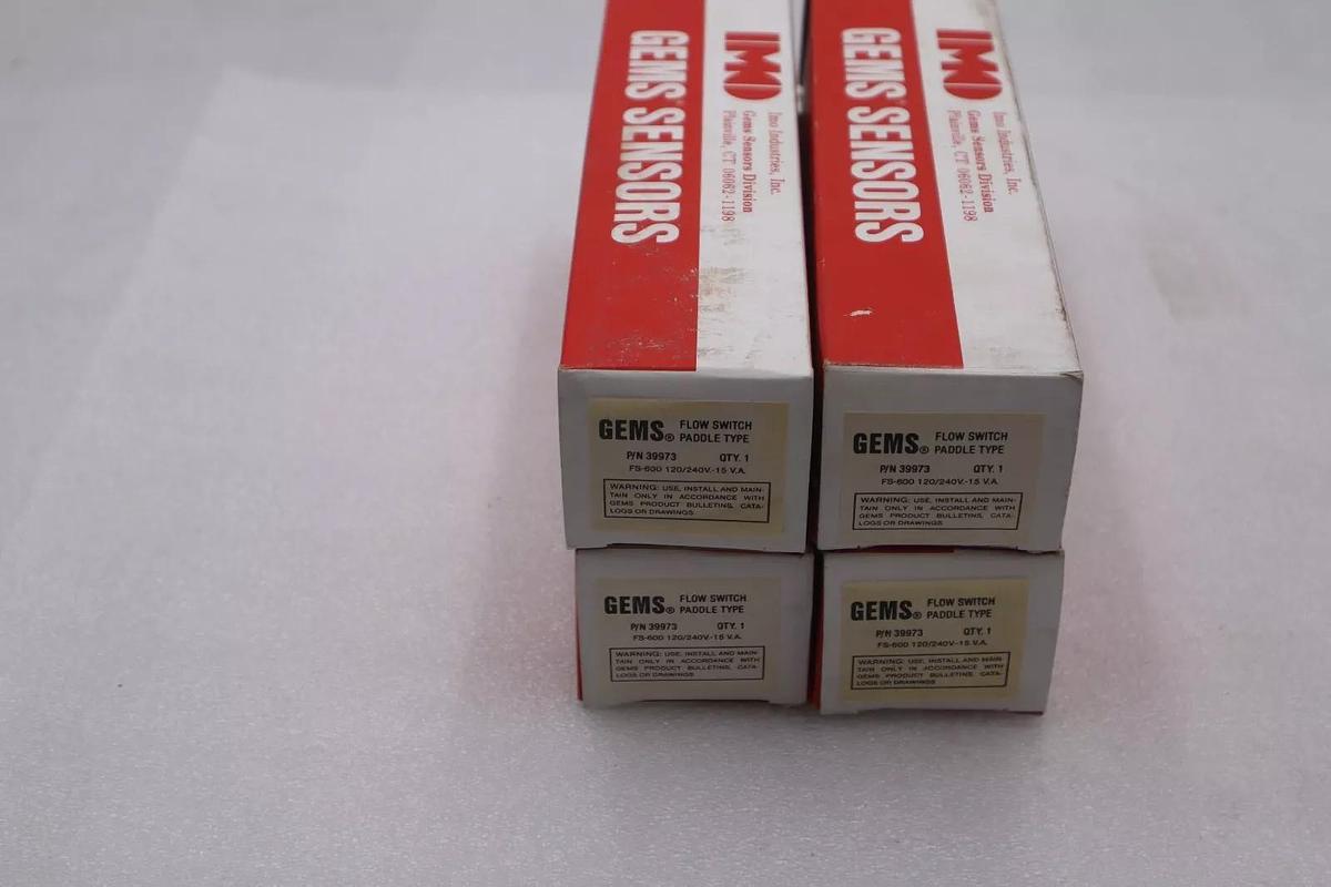 NEW GEMS 39973 TYPE FS-600 FLOW SWITCH PADDLE STOCK K-1767