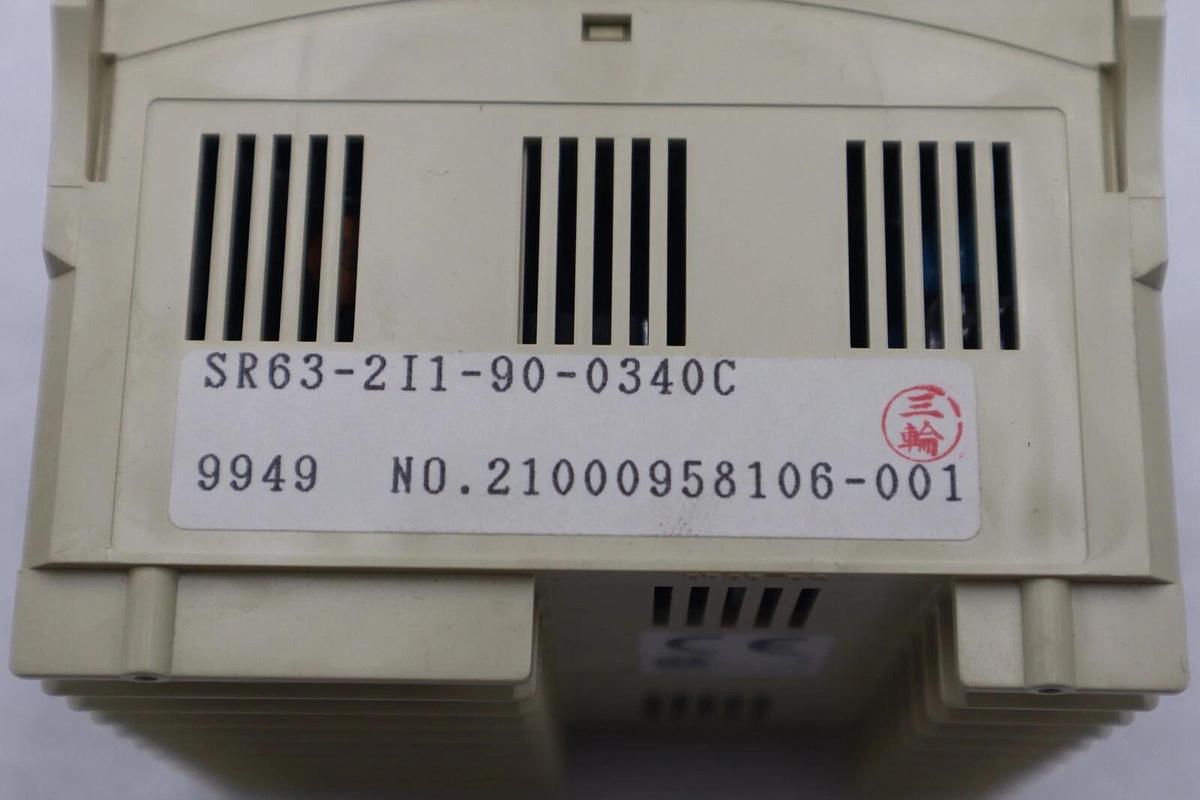 Used Shimaden SR63-2I1-90-0340C Temperature Controller STOCK 5519