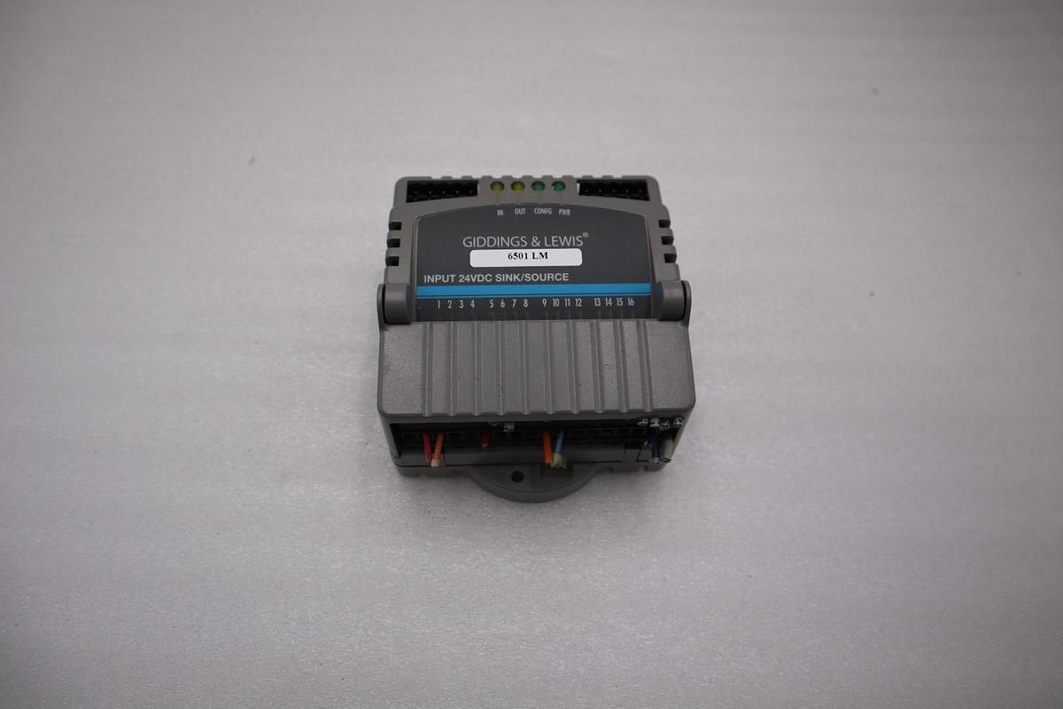 Used Giddings & Lewis M.1300.7372 R1 Input Module 24VDC SINK/SOURCE STOCK 5175A