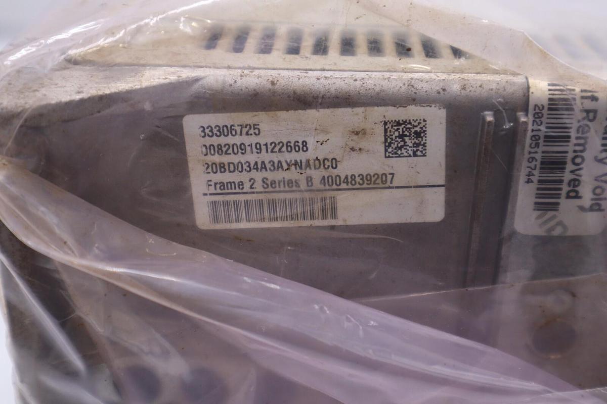 Used REFURB Allen Bradley PowerFlex 700 20BD034A3AYNADC0 MFG 2014 AC Drive STOCK 2447