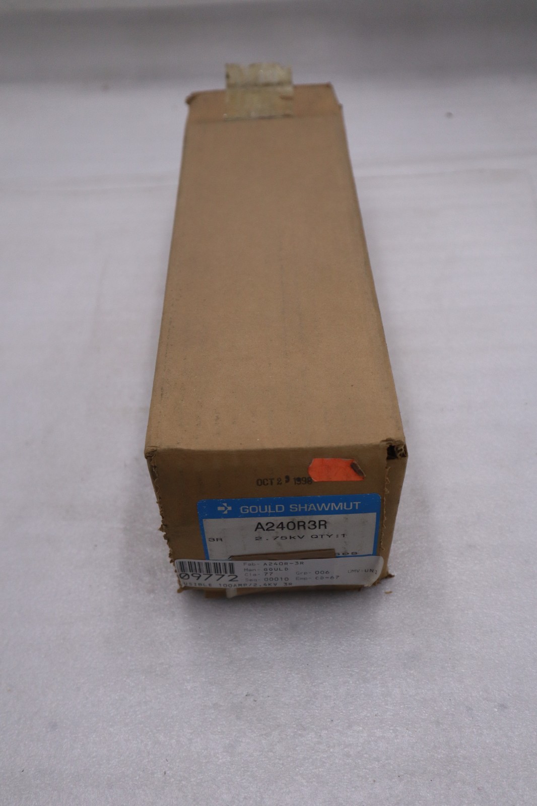 Gould Shawmut A240R3R Amp-Trap Fuse 2.75kV 2400V 50/60Hz - STOCK GF865