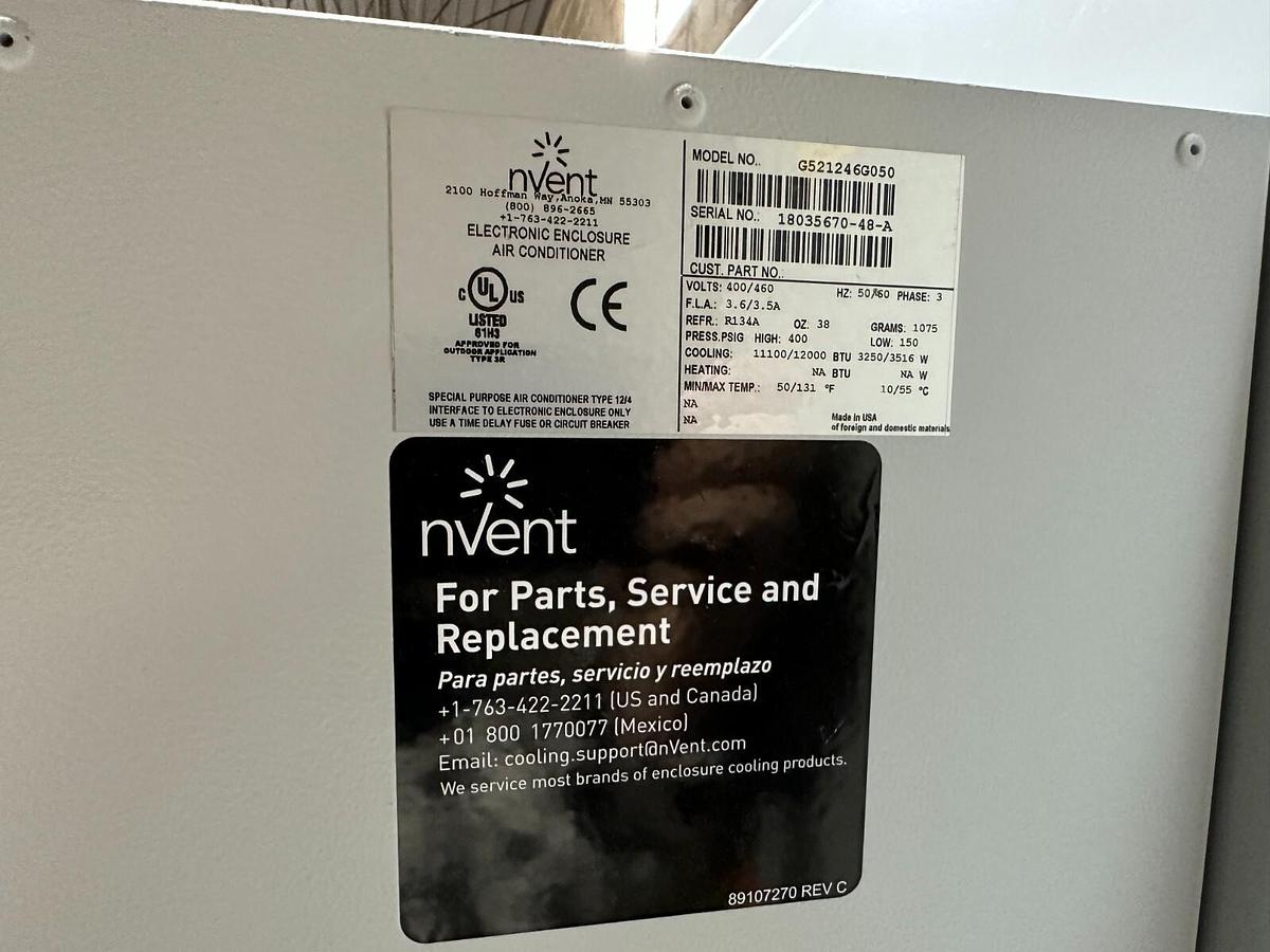 Used ALLEN BRADLEY 150 HP DRIVE CABINET 20G1AND186JA0NNNNN W/ BONITRON REGENS #S441