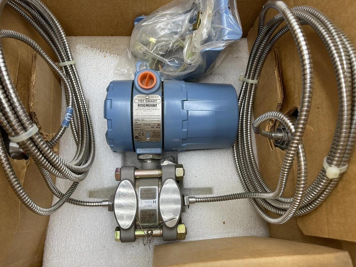 Rosemount 1151dp5s22b1s2m1 Differential Pressure Transmitter NEW IN BOX STK 1516