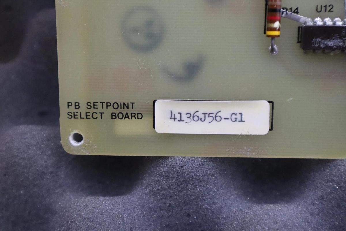Used NEW GENERAL ELECTRIC 4136J56-G1 SELECT BOARD STOCK G268