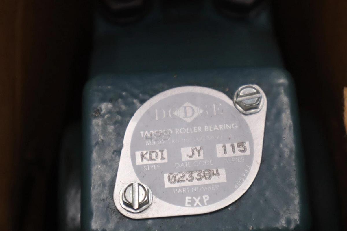 Used New Dodge P2B-DI-115RE/ 023384 Double Interlock Pillow Block STOCK 5222CC