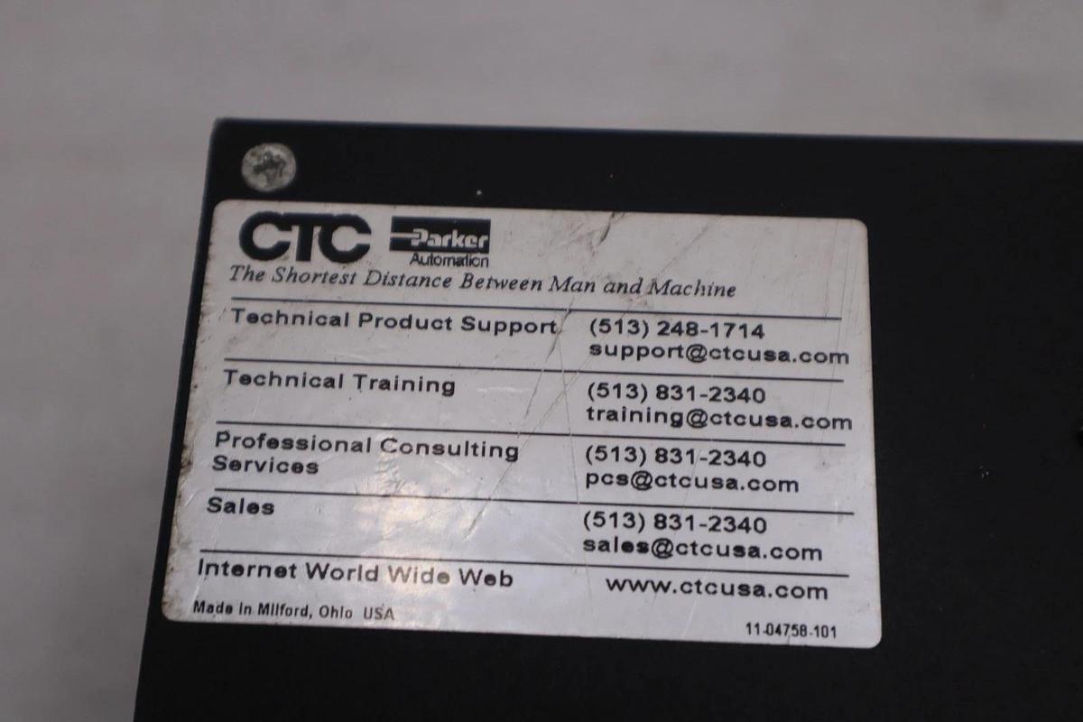 Used PARKER PS10-2H2-DD1-AD3 / PS102H2DD1AD3 (REFURBISHED) CTC SCREEN STOCK 5040CC