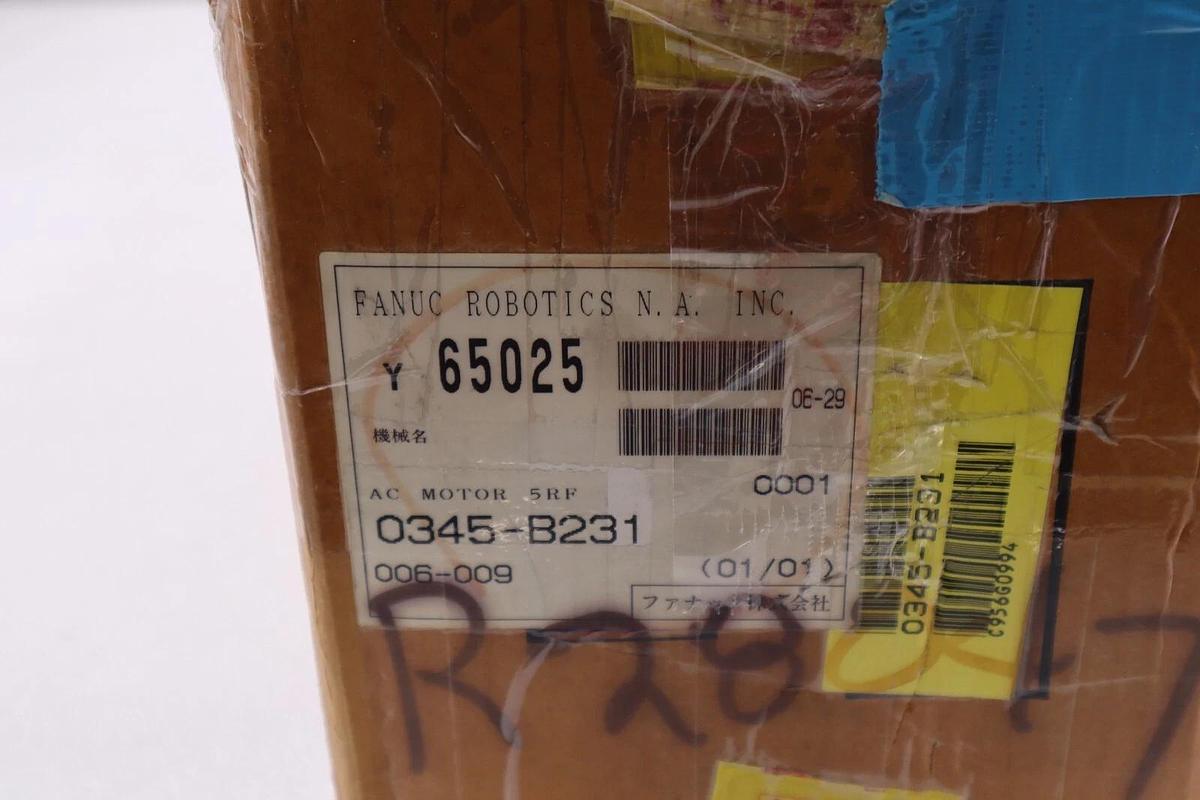 NEW FANUC 5F/3000 A06B-0345-B231 AC SERVO MOTOR 3000 RPM STOCK 2207