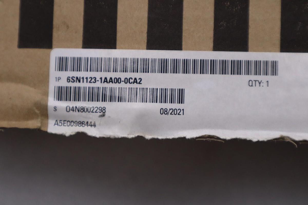 Used 6SN1123-1AA00-0CA2 NEW SIEMENS SIMODRIVE Power Module NEW IN BOX STOCK H84