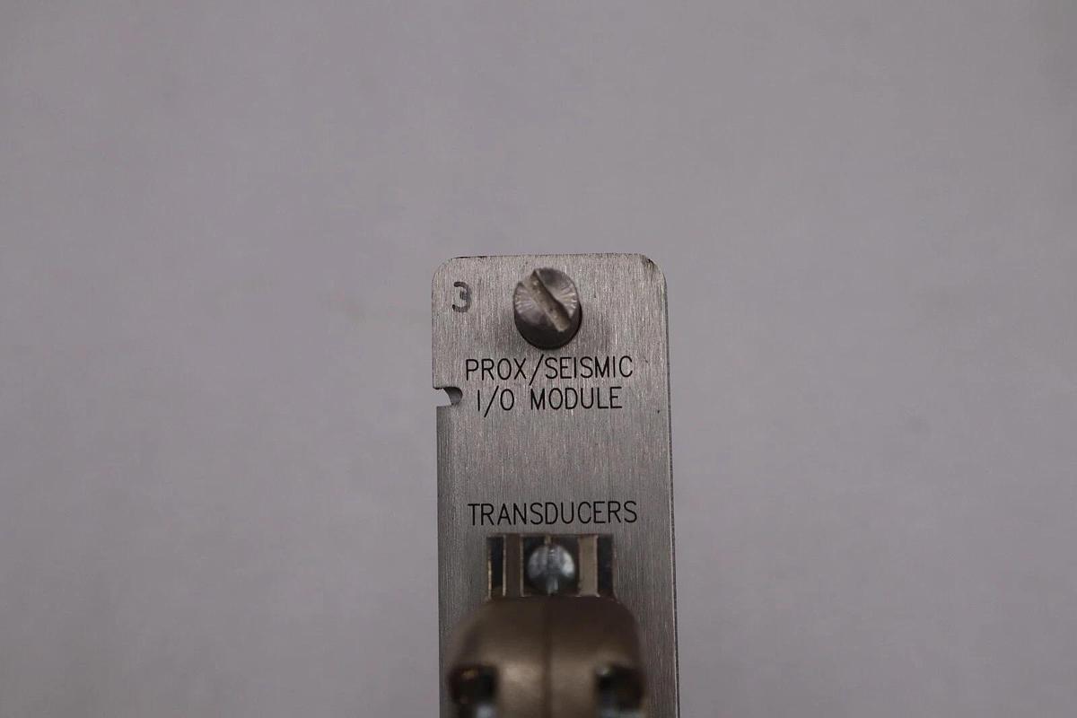 Used BENTLY NEVADA 128240-01 PROX/ SEISMIC I/O MODULE STOCK #K-1478