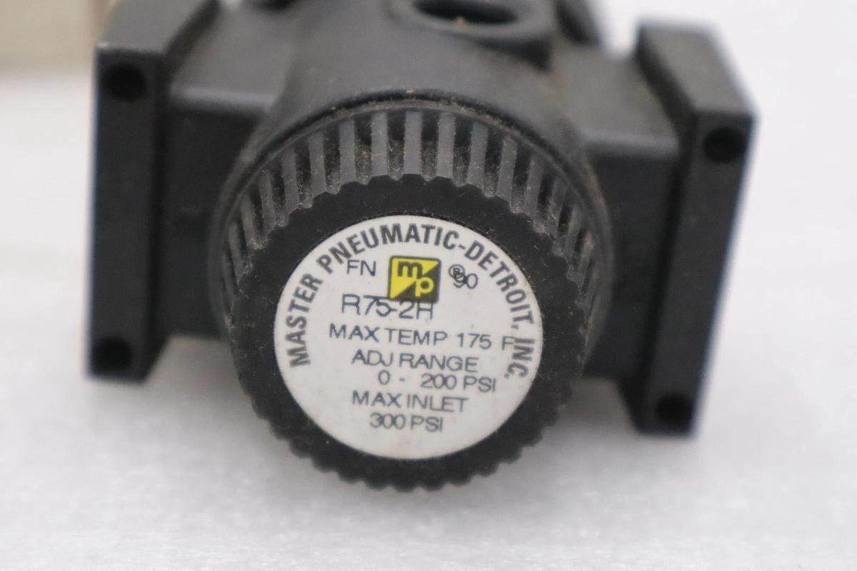 Used MASTER PNEUMATIC-DETROIT R75-2H 0-200PSI - STOCK GF127A