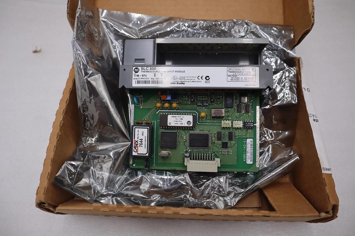 Used Allen Bradley 1746-NT4 Series B Thermocouple Input Module STOCK H125
