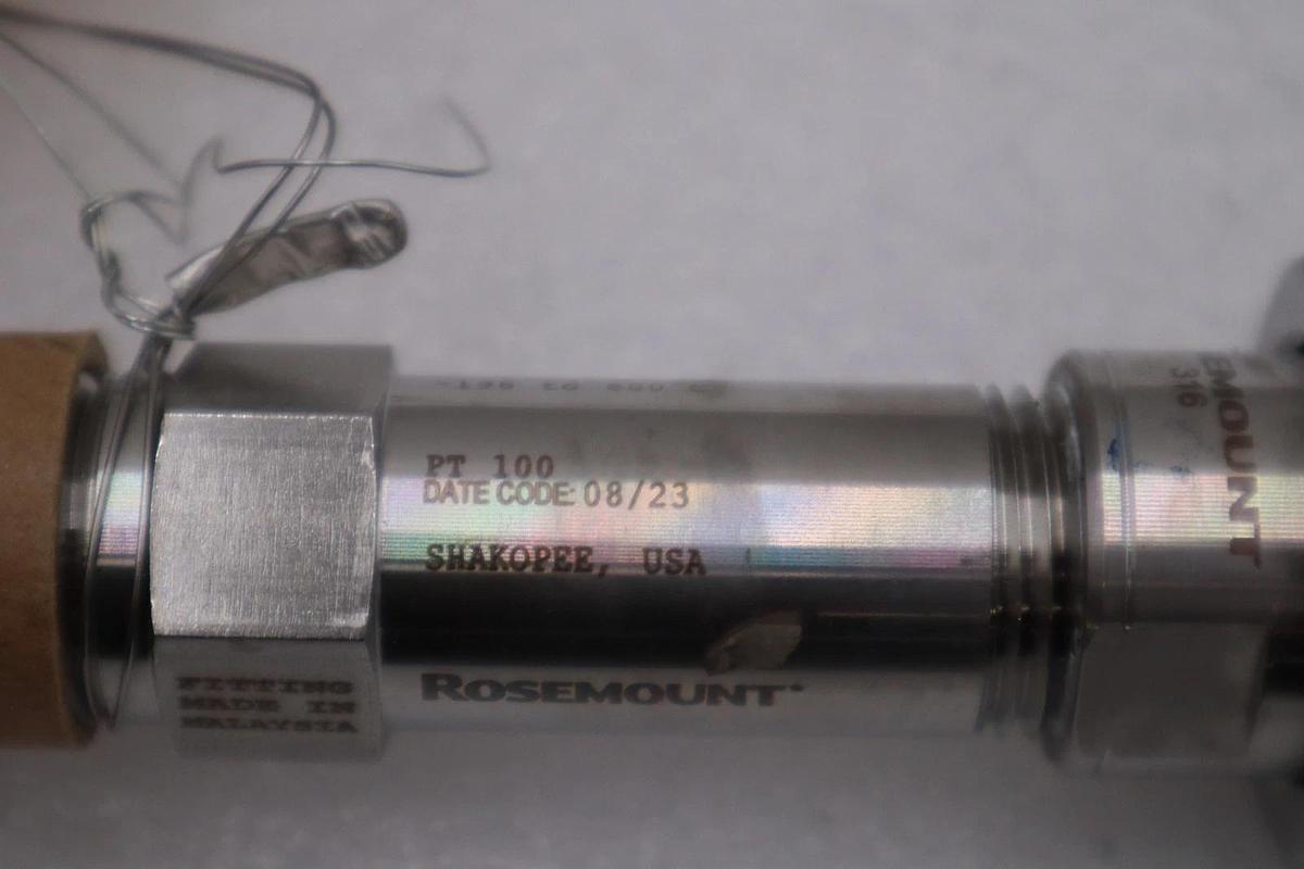 Used ROSEMOUNT 214CRWSMB1S4E0042S TEMPERATURE -196 TO 600 C SENSOR STK H1460A