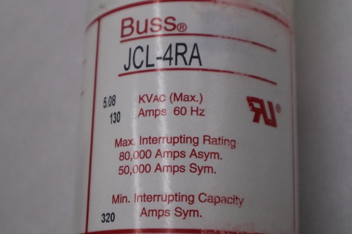 NEW OPEN BOX JCL4R BUSSMANN BUSS FUSE JCL 4R STOCK GF952