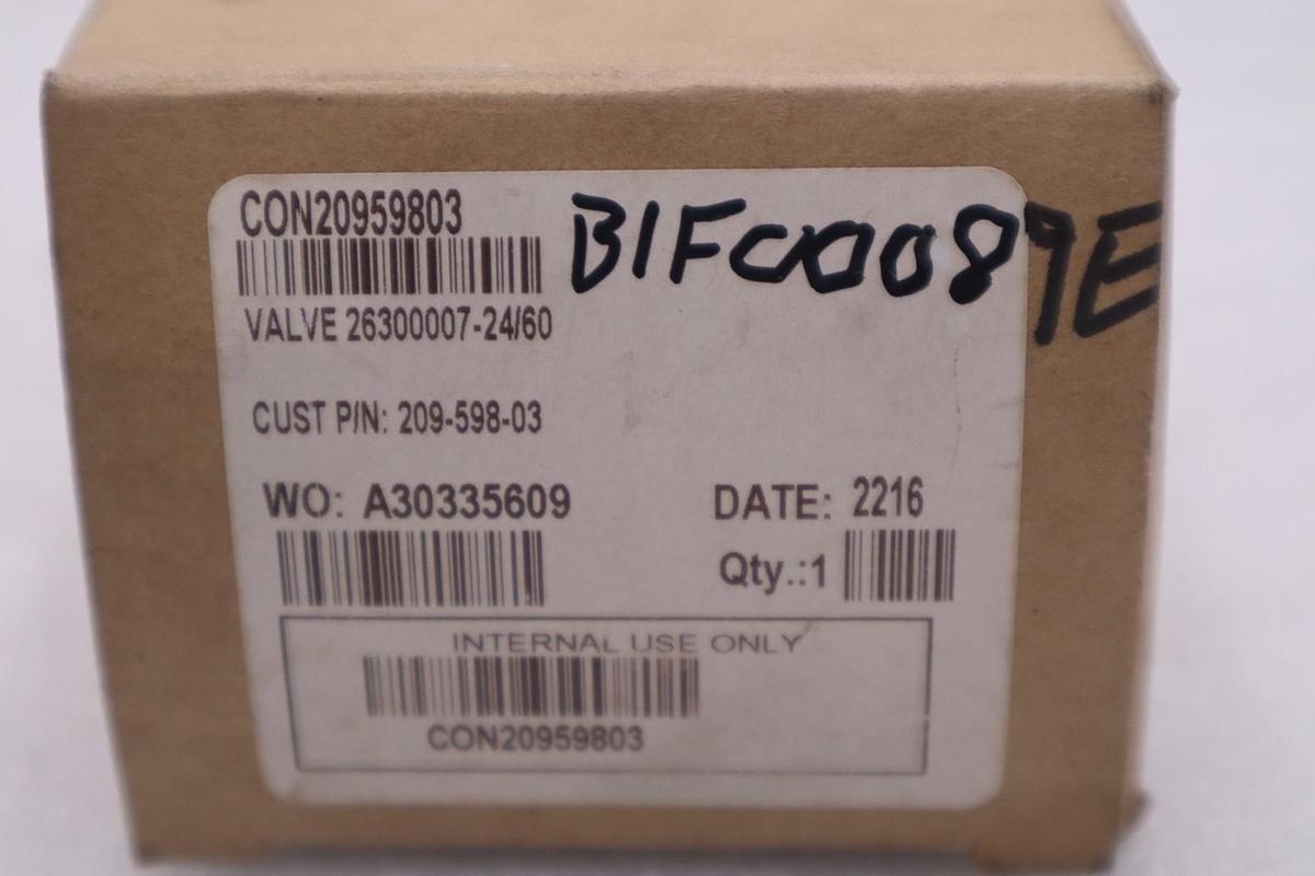 Used ASCO 26390003 400127-081 MP-C-165 STOCK #G-107B