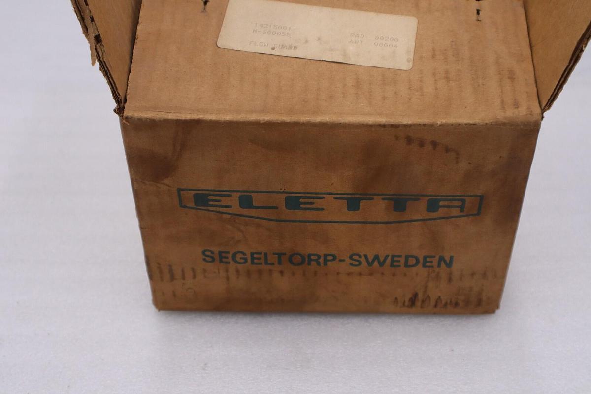 Used ELETTA S10-S15S LIQUID WATER FLOW MONITOR 229271 RANGE 2-20 L/MIN NEW #5623A