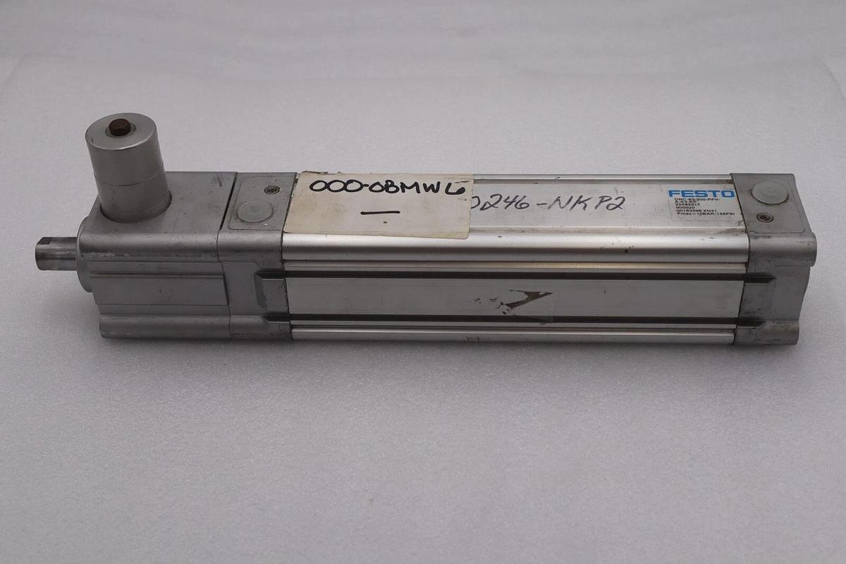 Used Festo Standard Based Cylinder DNC-63-200-PPV A-K3-KP 10BAR/145PSI  #2781