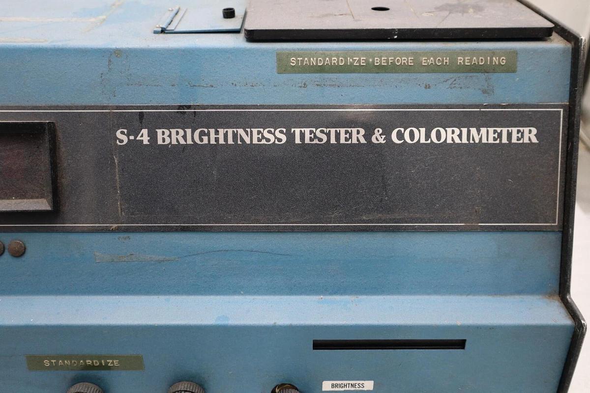 Used TECHNIDYNE CORPORATION 40436 BRIGHTIMETER MODEL S4 6.5V STOCK S-587