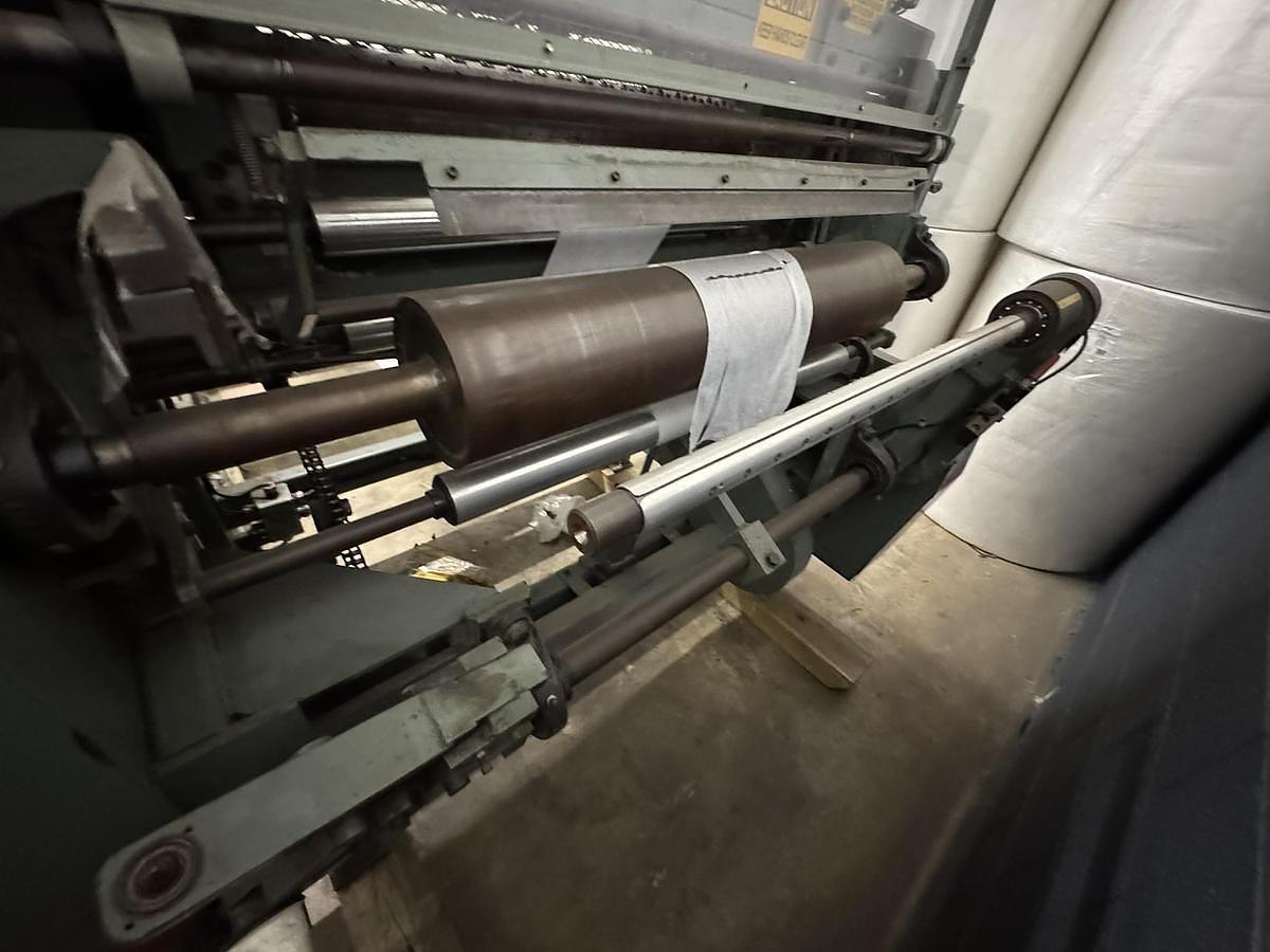 Used 30" WIDE ELSNER MODEL MPR 30 CANTILIVERED SLITTER REWINDER