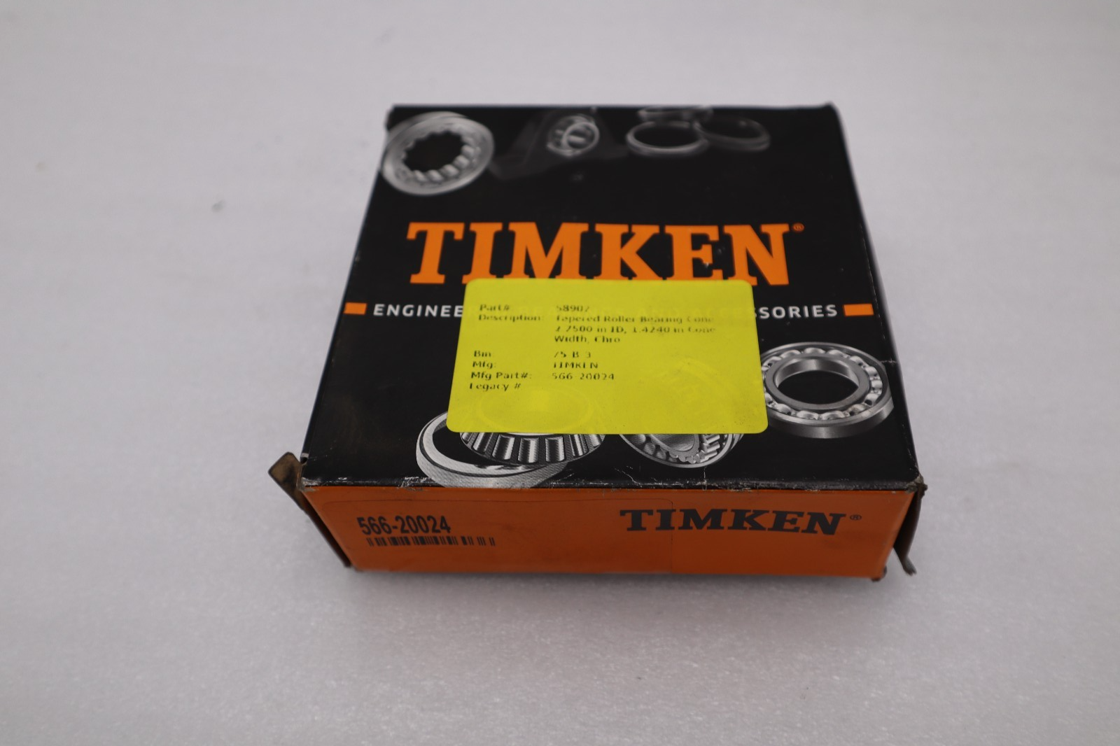 NEW Timken 566-20024 Tapered Roller Bearing Cone STOCK 1664CC
