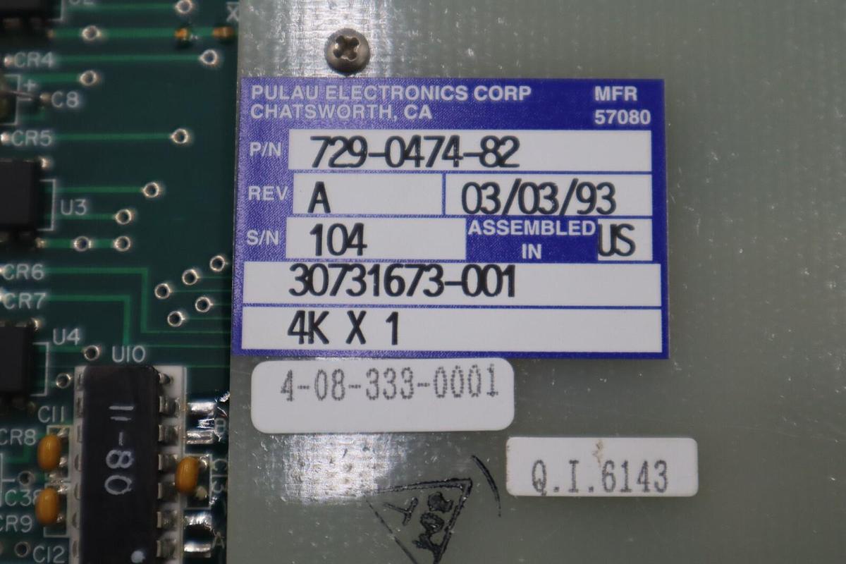 Used NEW OPEN BOX Honeywell 30731673-501 Core Memory Card PLC Rack Circuit Board G647