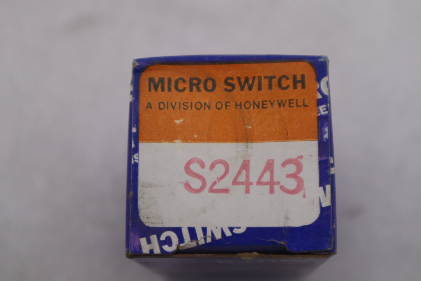 Used HONEYWELL MICRO SWITCH S2443 CUBE RELAY STOCK #K-3760