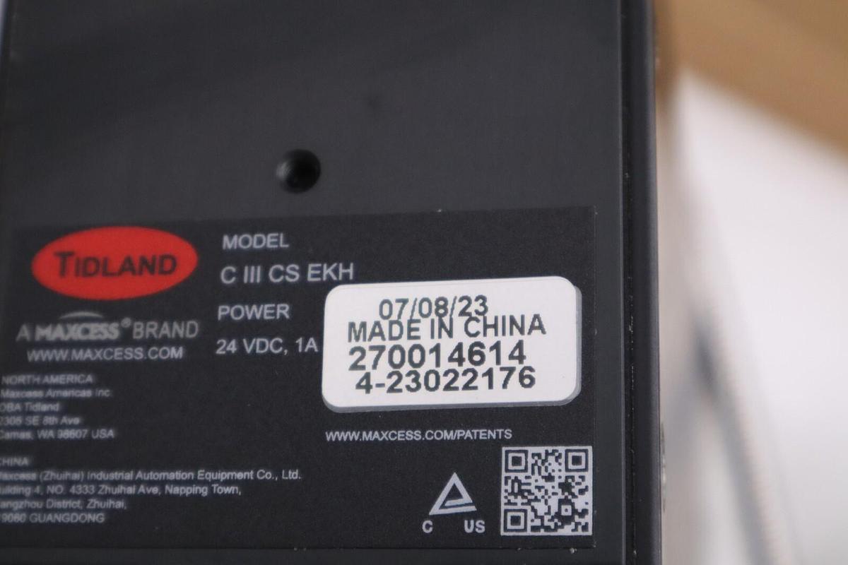 Used Tidland Maxcess Series CLIII-CS-KH (270014614) Slitter Knifeholder Stock S-157A