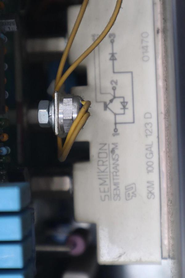 Used SIEMENS 6SE7028-0EA87-2DA0 BRAKING UNIT SIMOVERT STOCK 4779