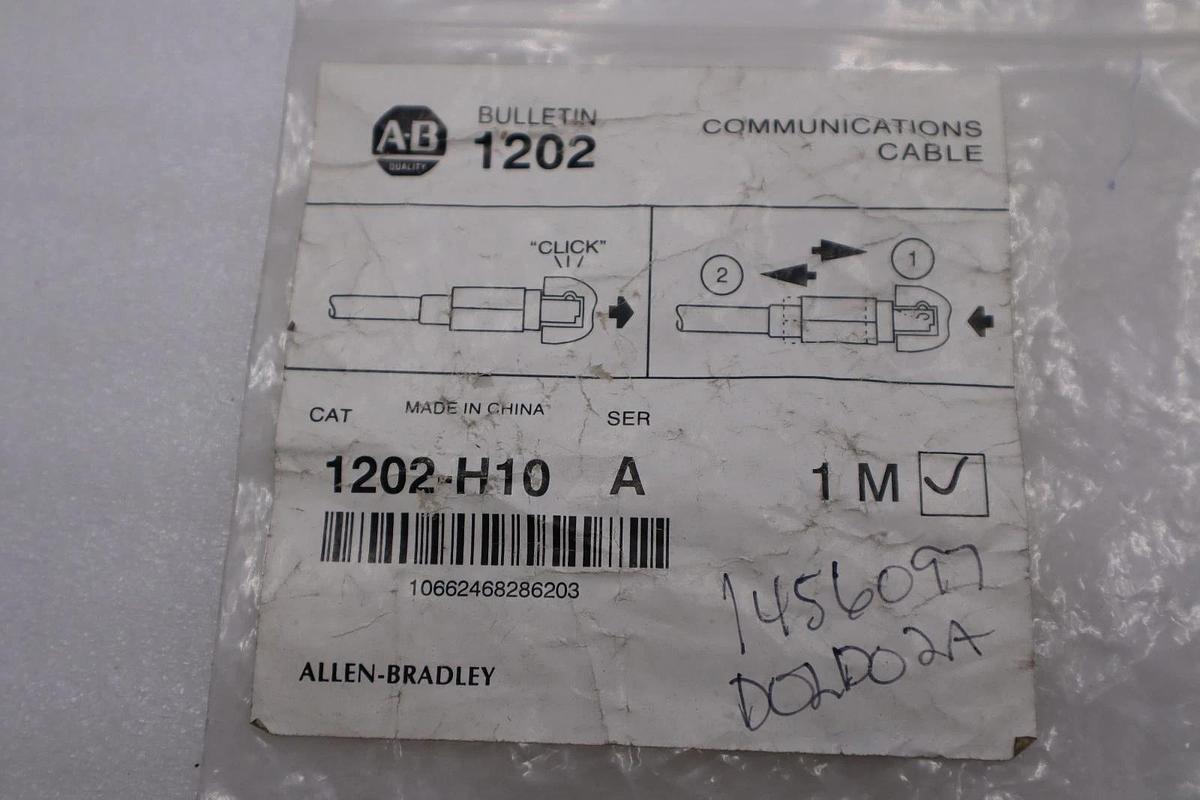 Used NEW ALLEN BRADLEY 1202-H10 SER. A 1M STOCK H1254A