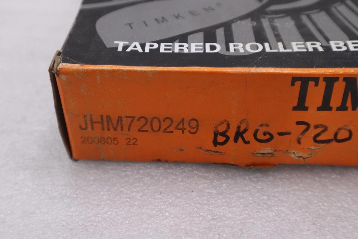 TIMKEN JHM720249 TAPERED ROLLER BEARINGS STOCK #B-3051