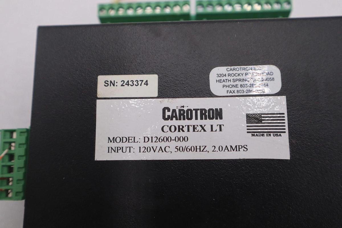 Used CAROTRON D12600-000 / D12600000 (USED) STOCK K-3008