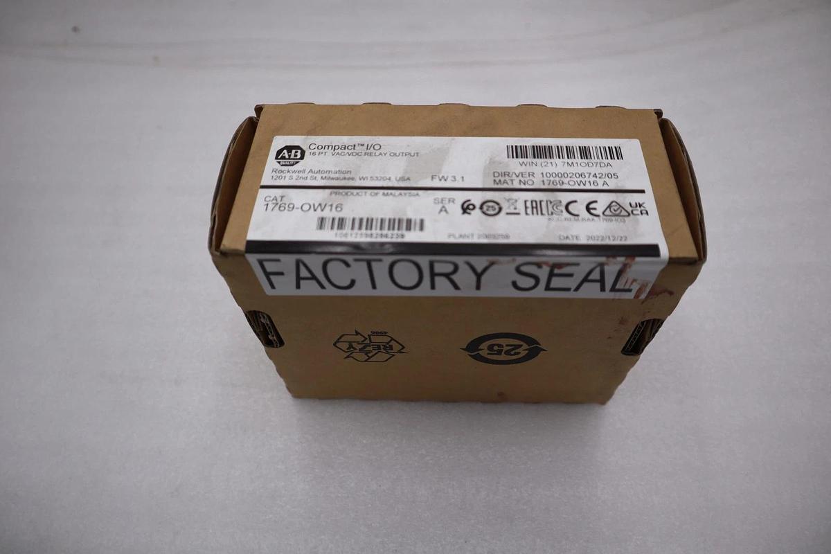 Used Allen Bradley 1746-OW16 /A SLC 500 16-Ch N.O. Relay Output Module - STOCK GF61