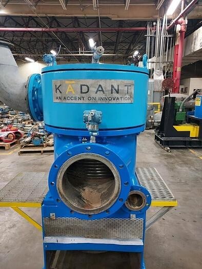 Used KADANT BLACK CLAWSON MODEL 24PS PRESSURE SCREEN WITH 125 HP MOTOR