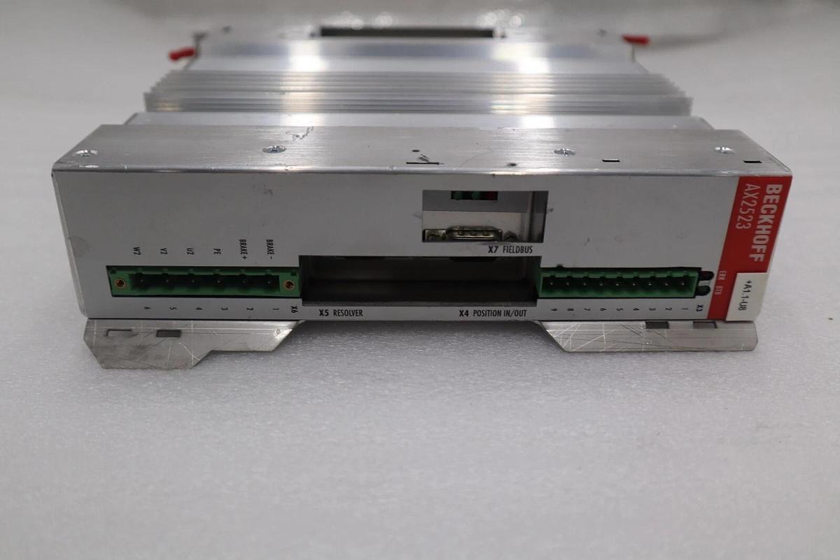 Used Beckhoff AX2523-B750 Servo Drive STOCK 3431-D