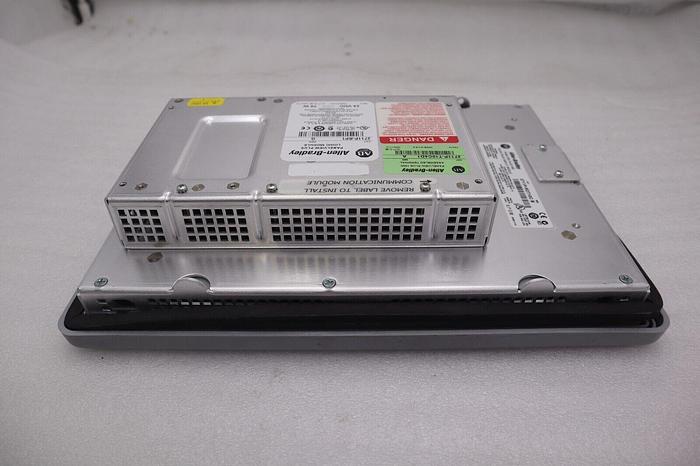 Used Allen Bradley 2711P-RDT10C W/ 2711P-T10C4D1 PLUS 2711P-RP1  Panelview STOCK 4815