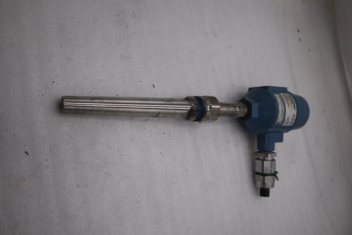 Used Rosemount 214C Temperature Sensor 214CRTSMB1S4E0077SLXAXW -50 TO 450 C #3527A