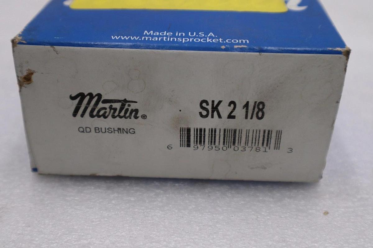 Used NEW Martin SK 2 1/8 QD Bushing 2 1/8 STOCK K2088CC