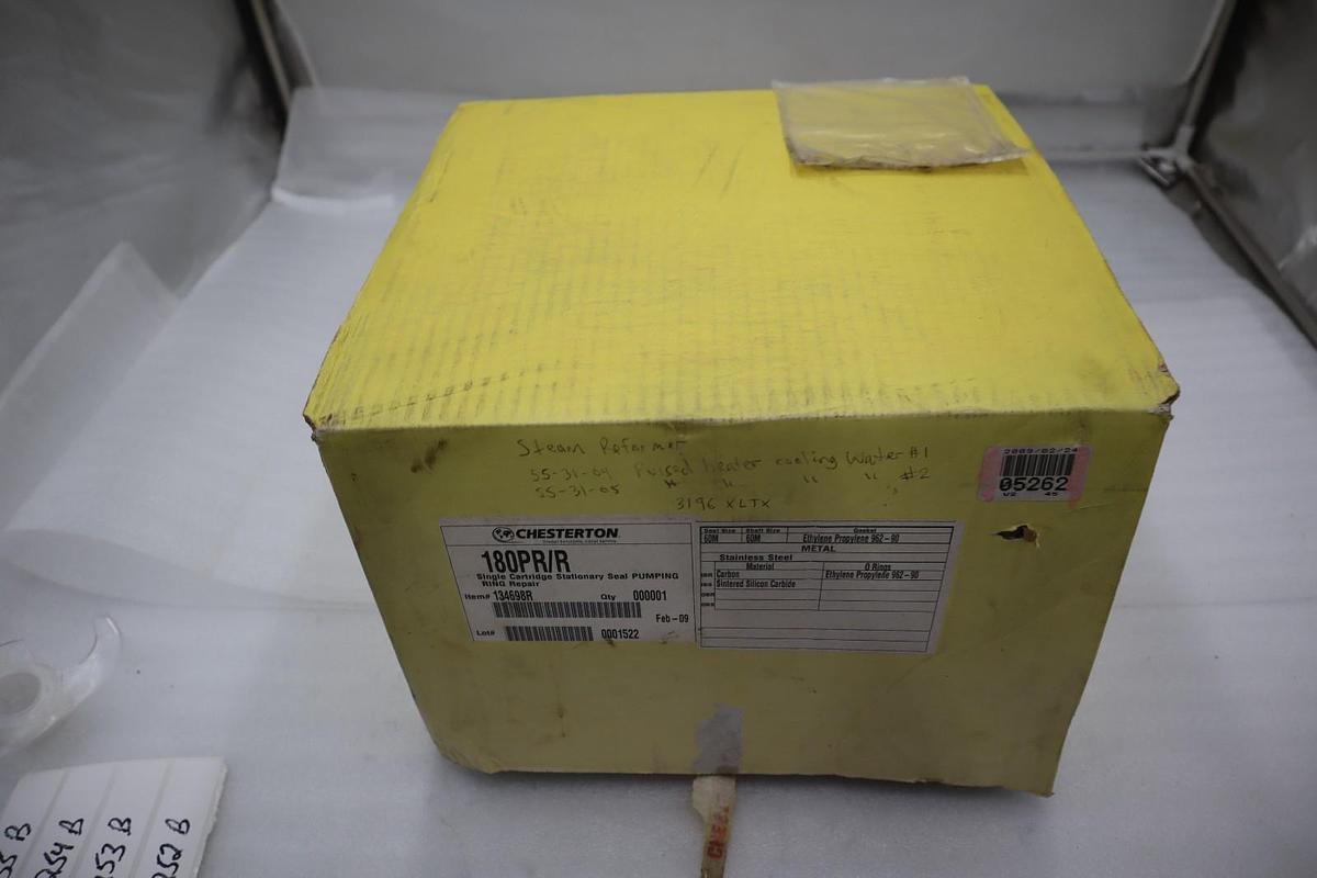 Used CHESTERTON 180PR/R SINGLE CARTRIDGE SEAL PUMPMING RING STOCK #2251B