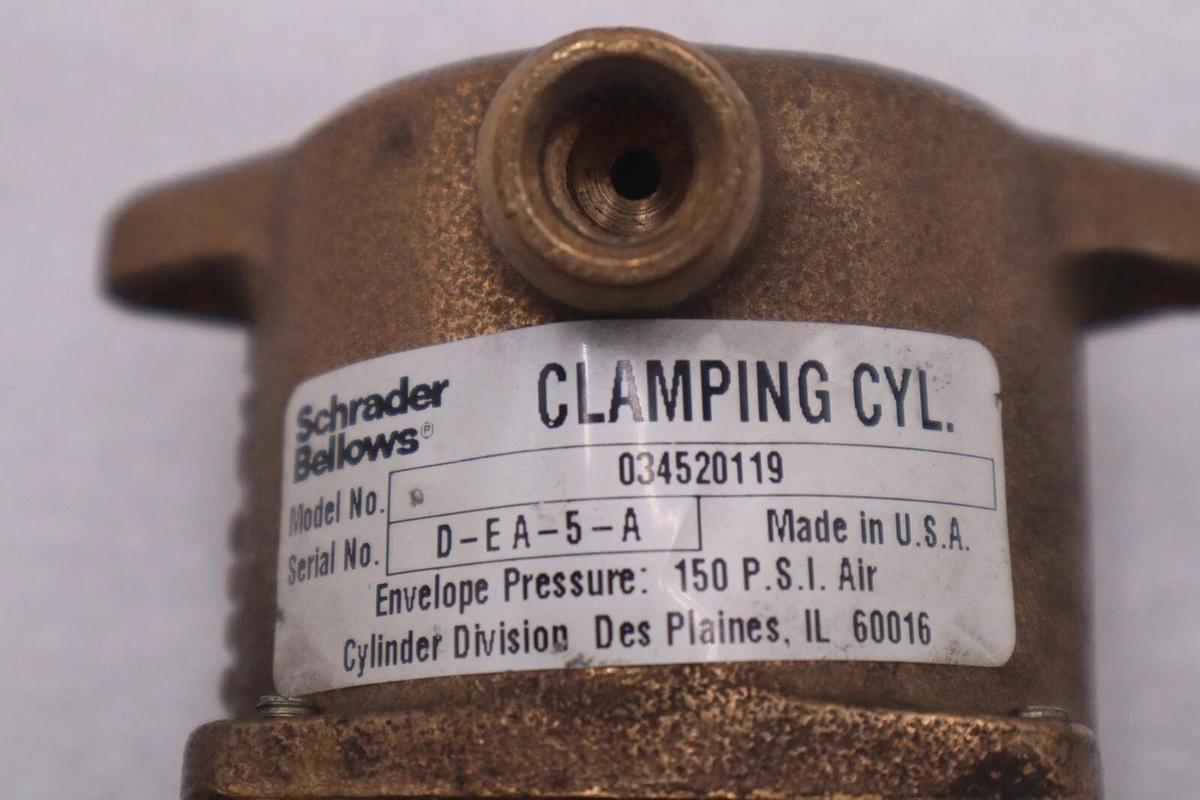 PARKER 034520119 PNEUMATIC CYLINDERS BASE CLAMPING 150 PSI STOCK K-3705