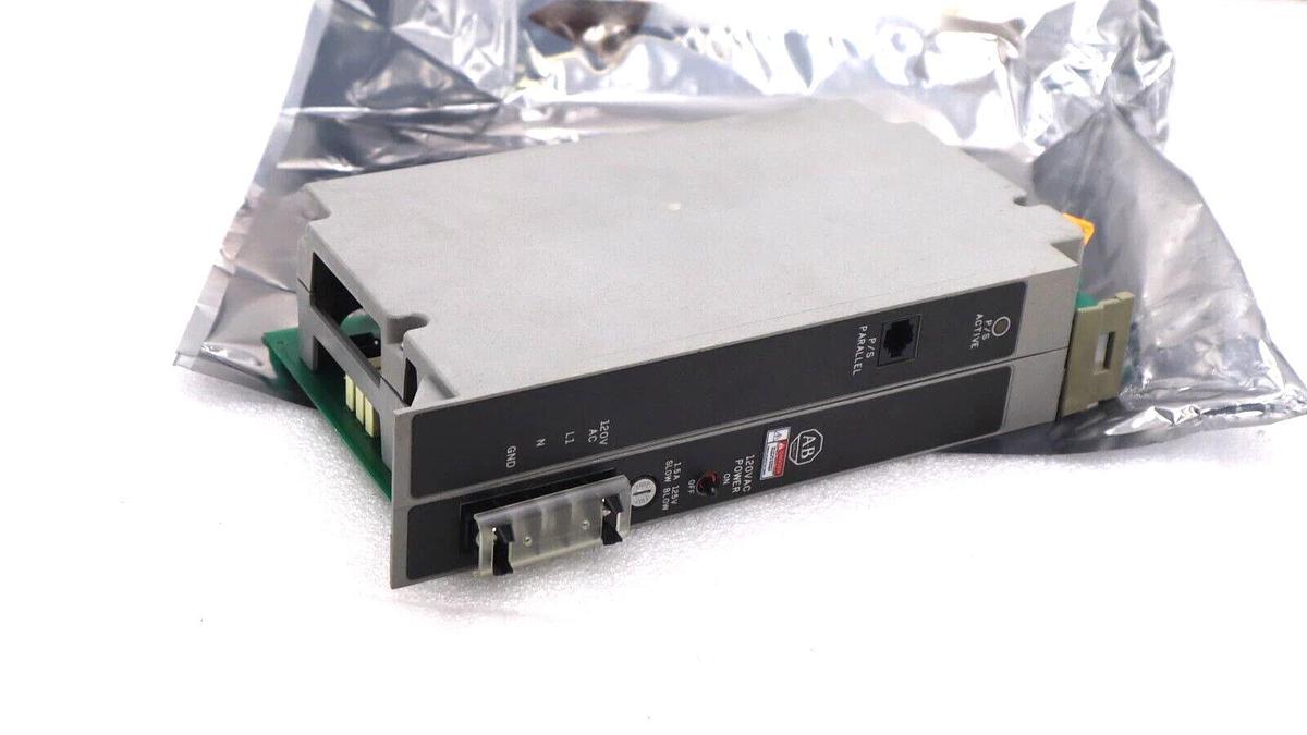 Used ALLEN BRADLEY 1771-P4 120V AC POWER SUPPLY MODULE #K-166A