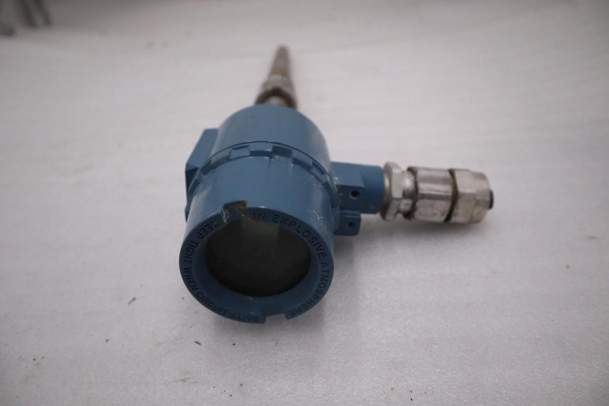Used Rosemount 214C Temperature Sensor 214CRTSMB1S4E0077SLXAXW -50 TO 450 C #3526A