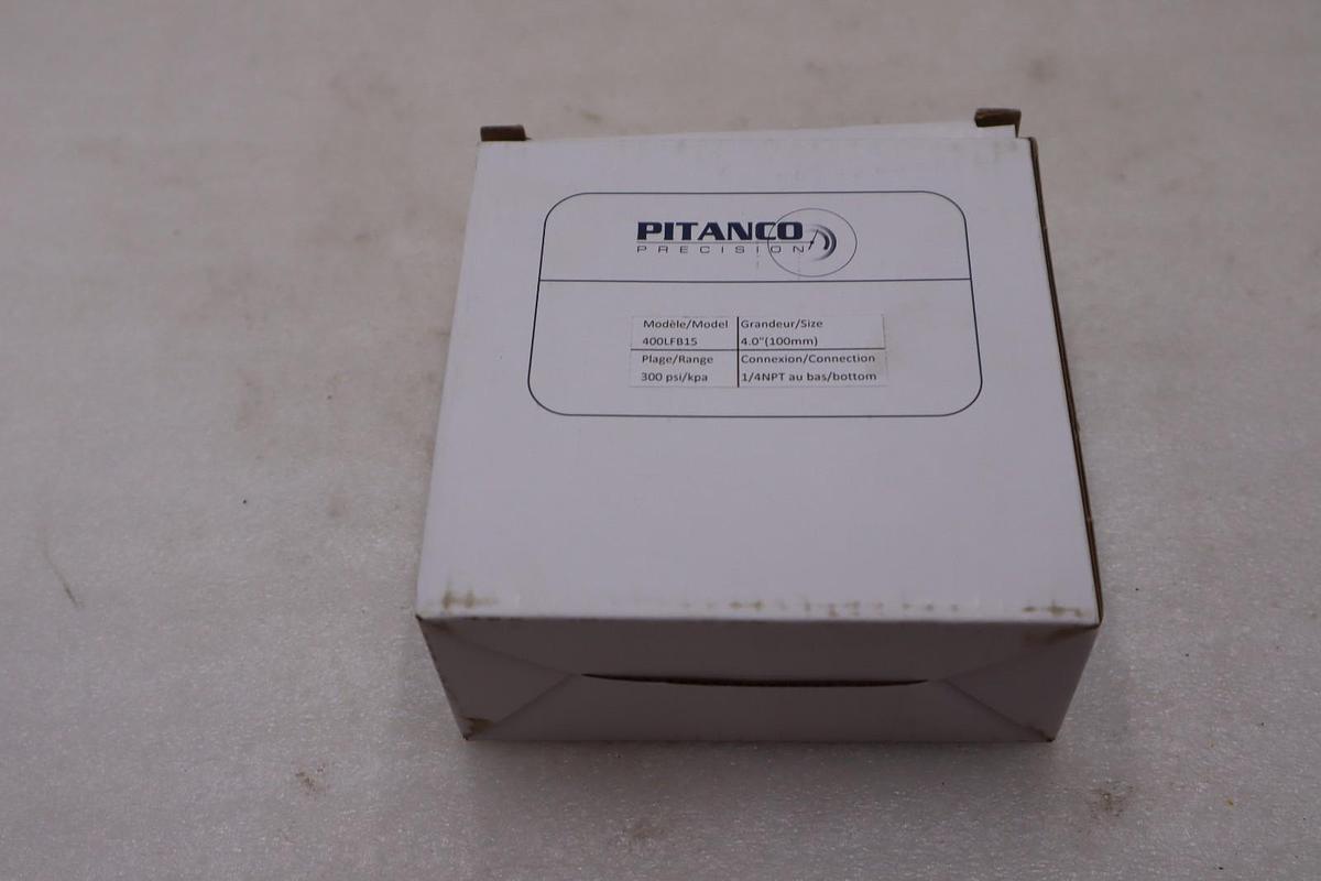 PITANCO PRECISION 400LFB15 4" 300 PSI 1/4 NPT - STOCK GF1071