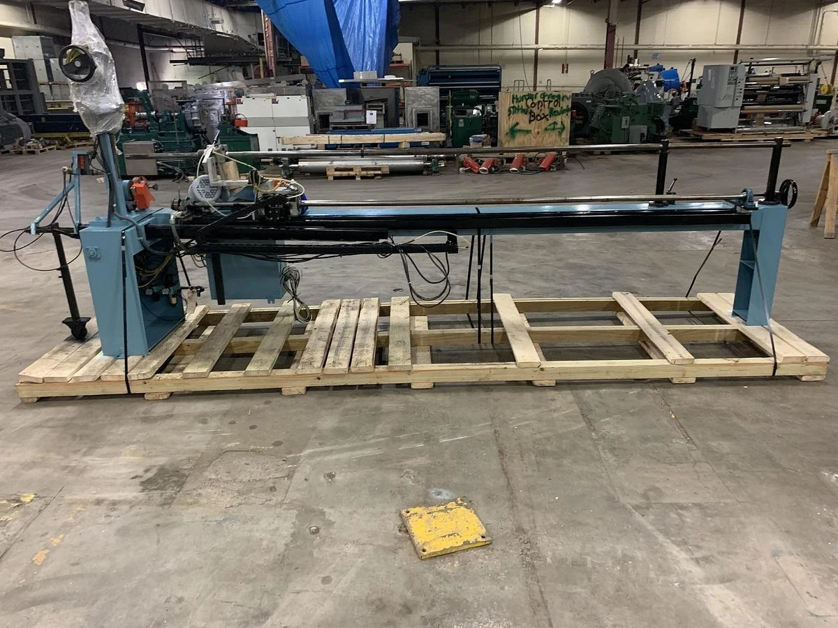 Used 120" WIDE CORETECH MODEL 10/120 CORE CUTTER AUTOMATIC UNIT