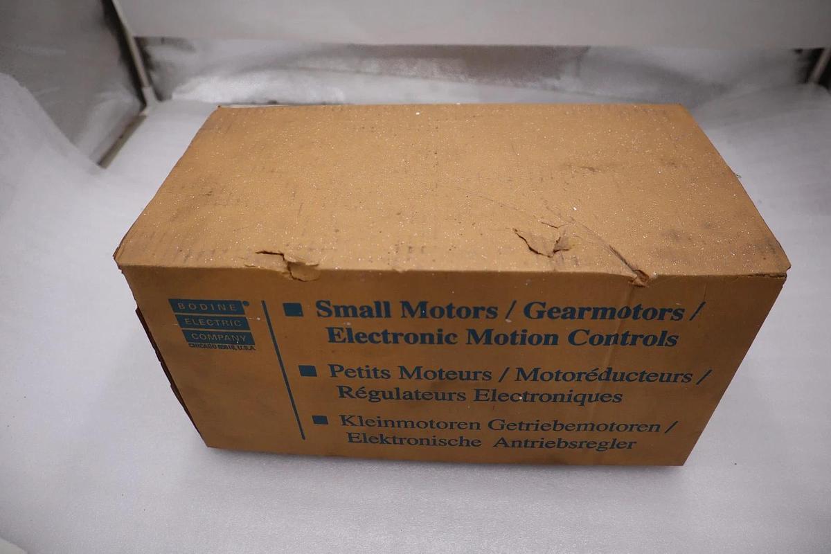 Used BODINE ELECTRIC 0477 / 0477JWIL0010 GEARMOTOR - STOCK GF1354