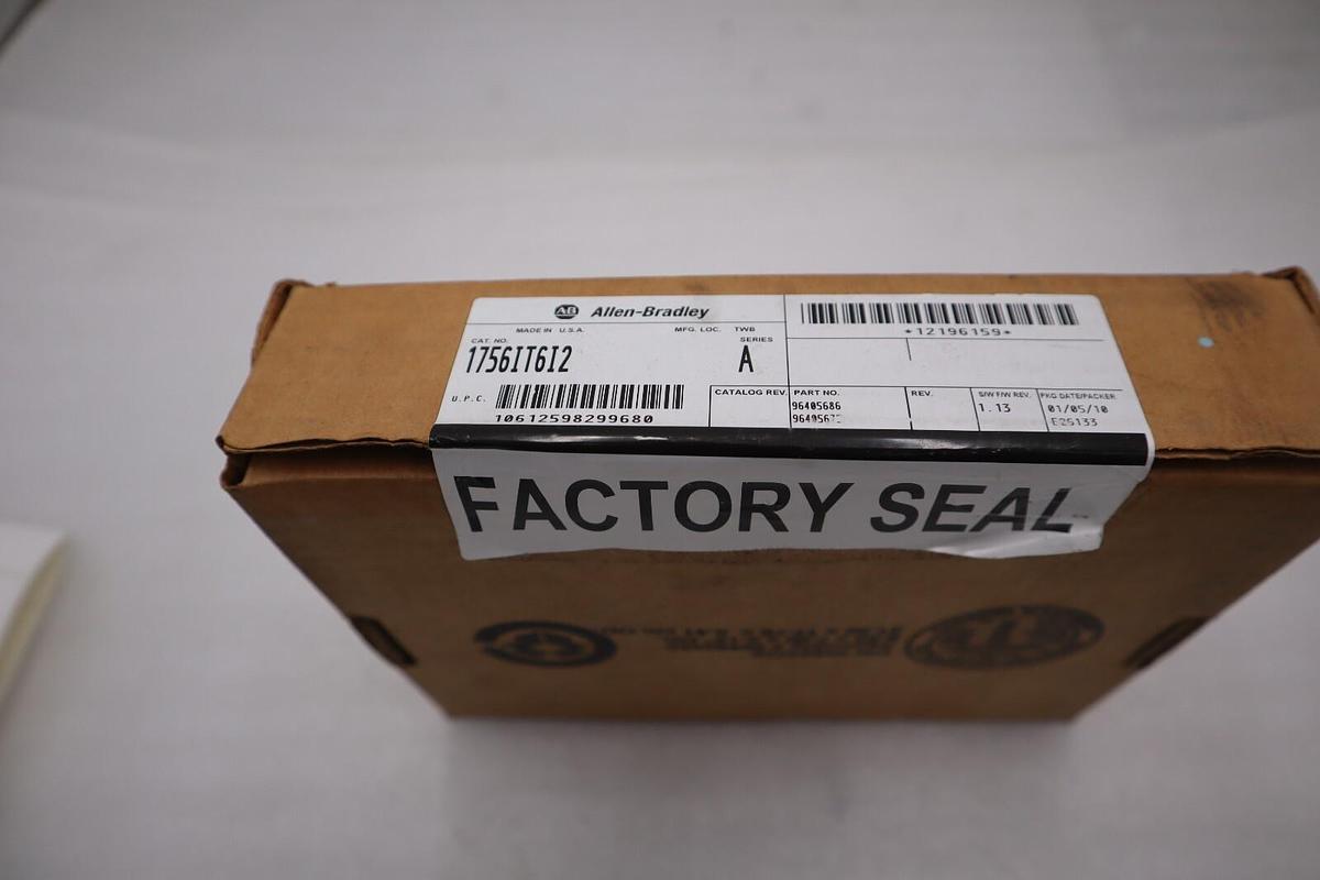Used NEW SEALED Allen Bradley 1756-IT6I2 Ser A ControlLogix Analog Input Module #H255