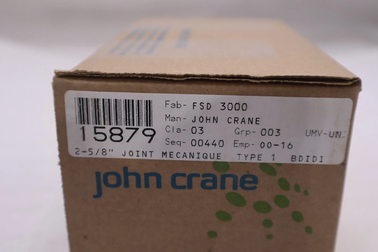 Used John Crane FSD-3000/ D-2625-416 TYPE 1 2.625" Spring Seal Assembly - STK GF478A