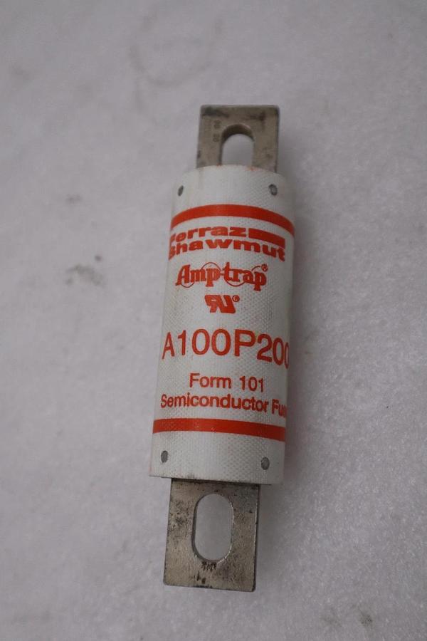 Used LOT OF 3 - GOULD SHAWMUT A100P200/ A100P200-4 TYPE 4 FUSE - STOCK GF612A