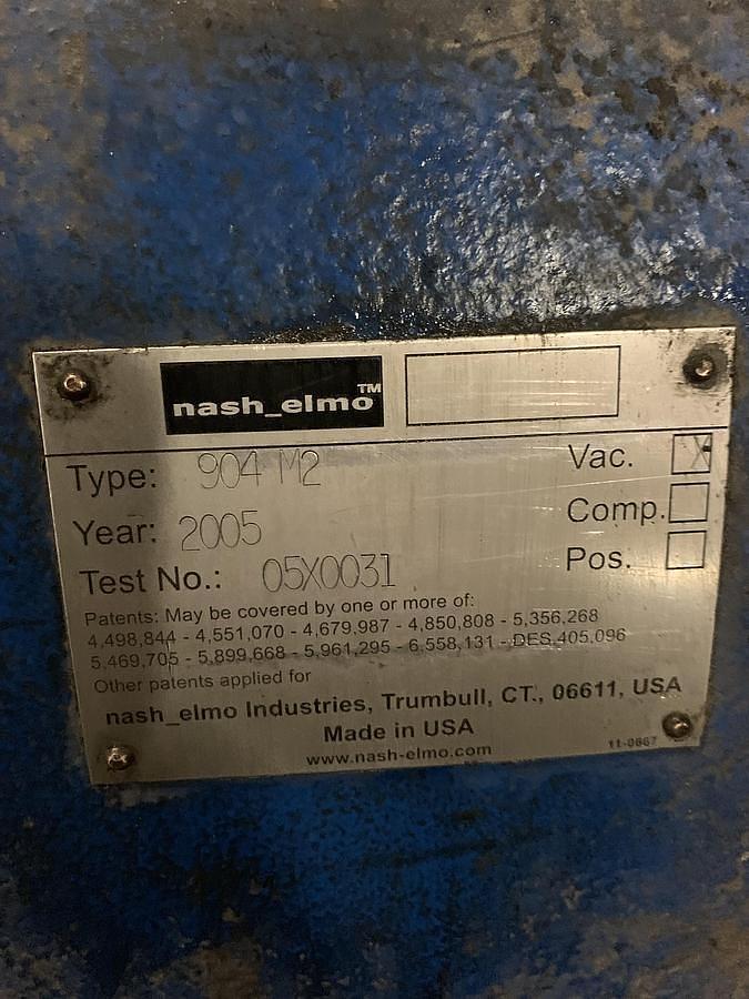 Used NASH 904M2 VACUUM PUMP