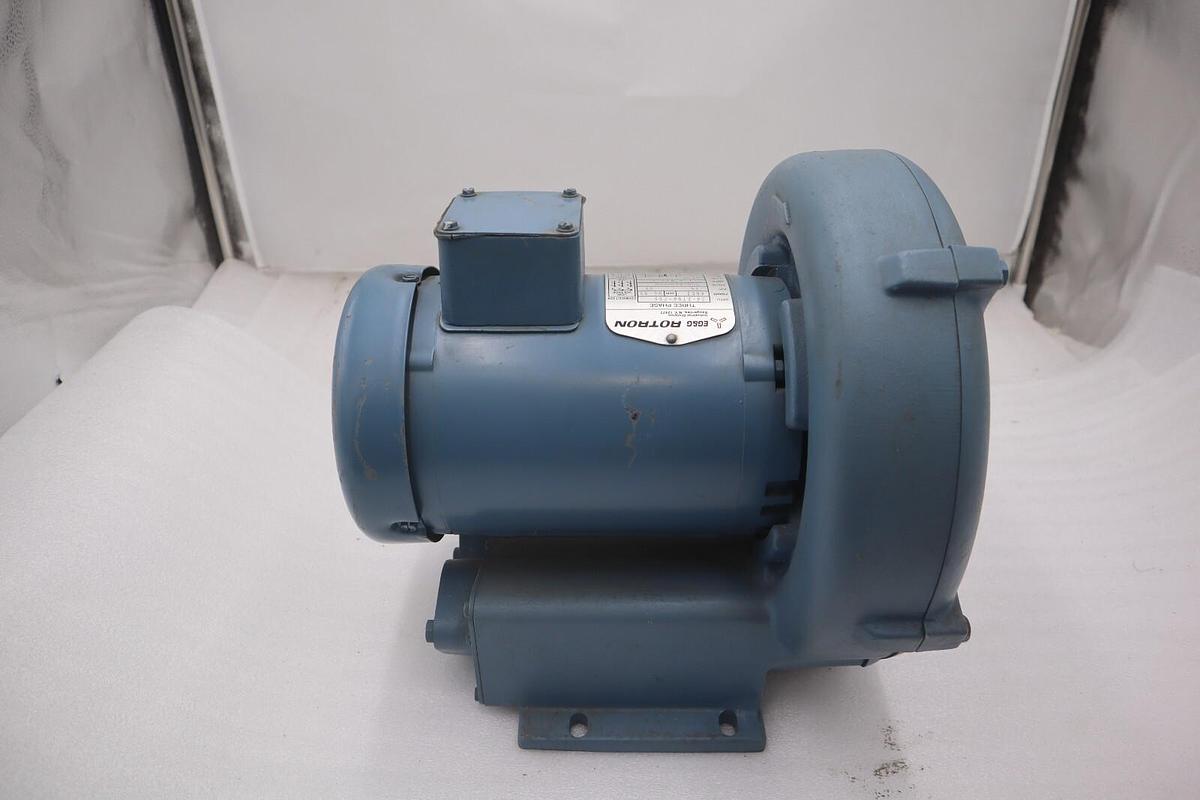 Used Ametek 37148 EG&G DR353BR72 Rotron Regenerative Blower .75HP NEW STOCK 4649