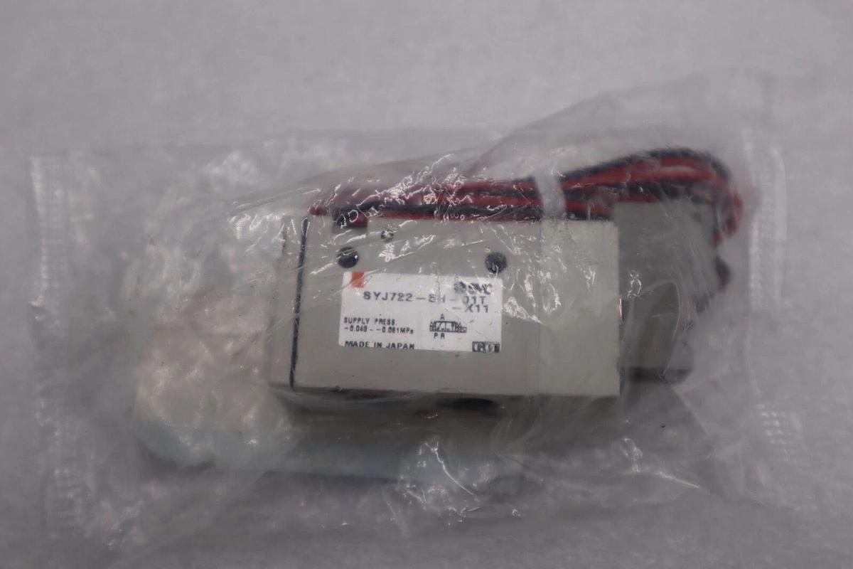 Used NEW SMC SYJ722-5H-01T-X11 Solenoid  Valve LOT OF 150 PIECES STOCK 4816-A