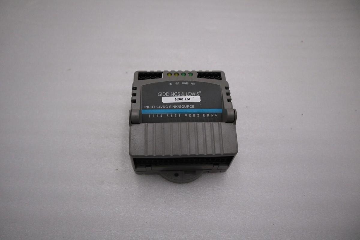 Used Giddings & Lewis M.1300.7372 R1 Input Module 24VDC SINK/SOURCE STOCK 5183A